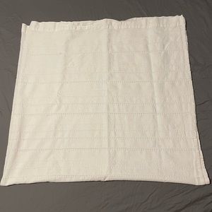 Linen shower curtain